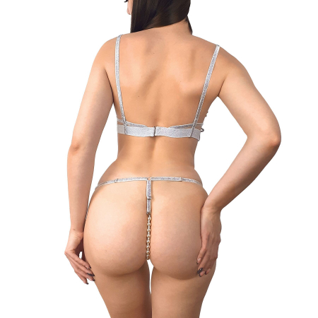 Набір сексуальної білизни Art of Sex - Sweet Angel, розмір L-2XL, колір білий №2