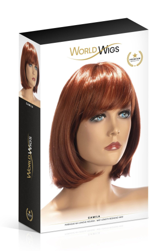 Перука World Wigs CAMILA MID-LENGTH REDHEAD - фото №2