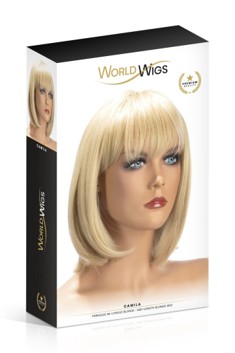 Перука World Wigs CAMILA MID-LENGTH BLONDE - фото №2