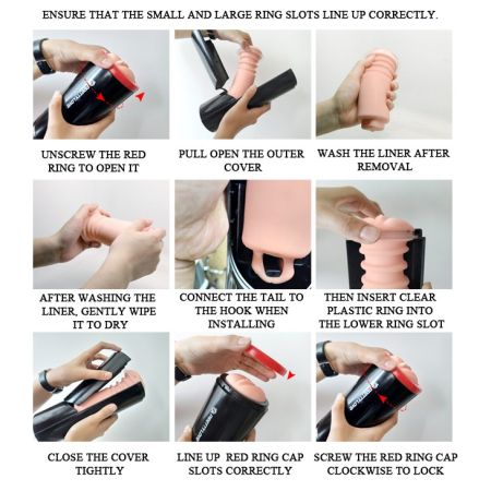 Мастурбатор Pretty Love Ozzy Vagina Masturbator - фото №6