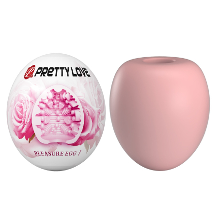 Мастурбатор Pretty Love Pleasure Egg Masturbator Pink - фото №2