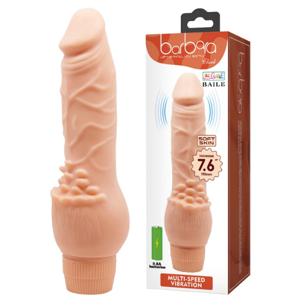Вібратор Barbara Clark Vibrator 7,6" Flesh 