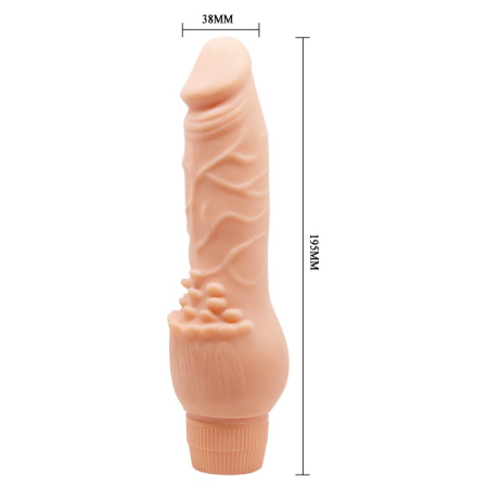 Вібратор Barbara Clark Vibrator 7,6" Flesh №5
