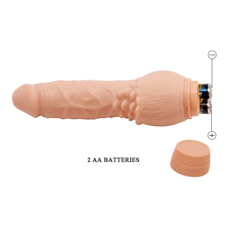 Вібратор Barbara Clark Vibrator 7,6" Flesh №6