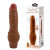 Вібратор Barbara Clark Vibrator 7,6" Brown - фото