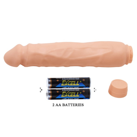 Вібратор Barbara Jack Vibrator 10" Flesh - фото №6