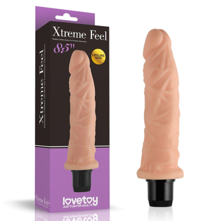 Реалістичний вібратор Xtreme Feel Vibrator Flesh 8.5" - фото
