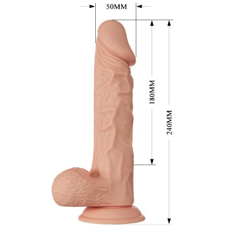 Вібратор Beautiful Encounter Buraq Vibrator Flesh - фото №7