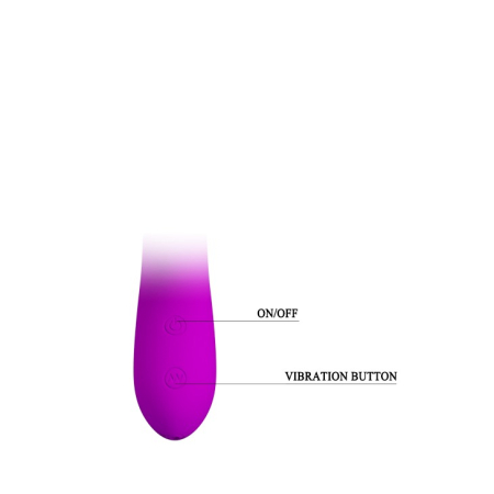 Масажер простати Pretty Love Barrack Prostate Stimulator Purple - фото №6