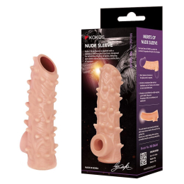 Насадка на член Kokos Nude Sleeve NS 006 L - - фото №2
