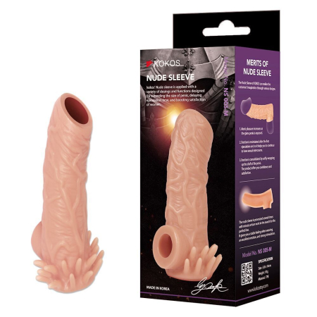Насадка на член Kokos Nude Sleeve NS 005 L - фото №2