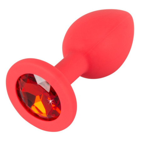 Анальний корок Colorful Joy Jewel Red Plug Small - фото №3