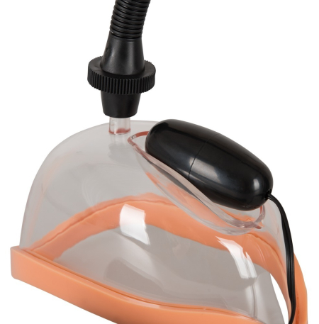 Вакуумна помпа з вібрацією Vibrating Vagina Sucker - фото №3