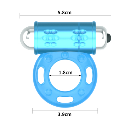 Эрекционное кольцо с вибрацией Lumino Play Vibrating Penis Ring №3