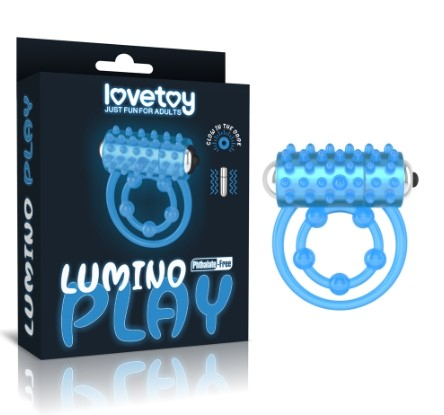 Ерекційне кільце з вібрацією Lumino Play Vibrating Penis Ring II - фото