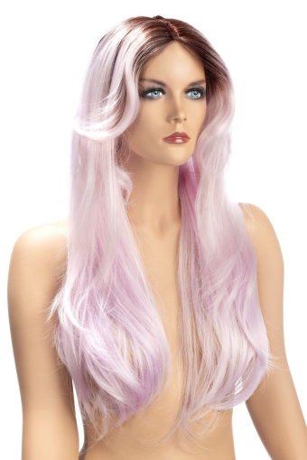 Перука World Wigs AYA LONG TWO-TONE MAUVE - фото