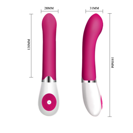 Вібратор Pretty Love Daniel Vibrator Pink - фото №2