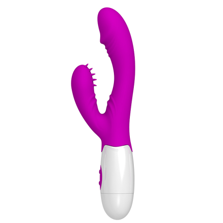 Вібратор із кліторальним стимулятором Pretty Love Andre Vibrator - фото №5