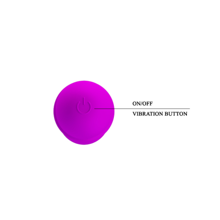 Вібратор Pretty Love Beck Vibration - фото №4