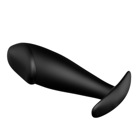 Анальний затор Pretty Love Anal Butt Plug Penis Shaped Black - фото №5