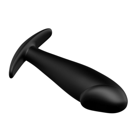 Анальний затор Pretty Love Anal Butt Plug Penis Shaped Black - фото №6