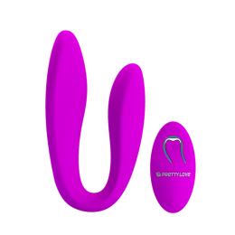 Вібратор для двох Love Letitia Remote Control Stimulator Pink - - фото №6