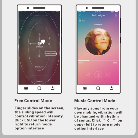 Виброшарики Pretty Love Elvira Phone control vibro balls Pink №7