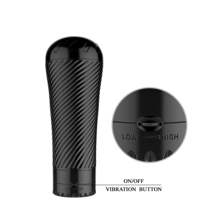 Мастурбатор вагіна з вібрацією Pink Pussy Masturbator Cup - фото №4