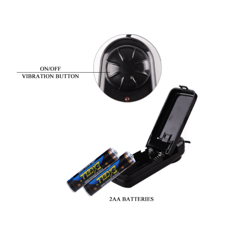 Страпон з вібрацією Men's Pants Replacement Vibrating Strap On Flesh - фото №3