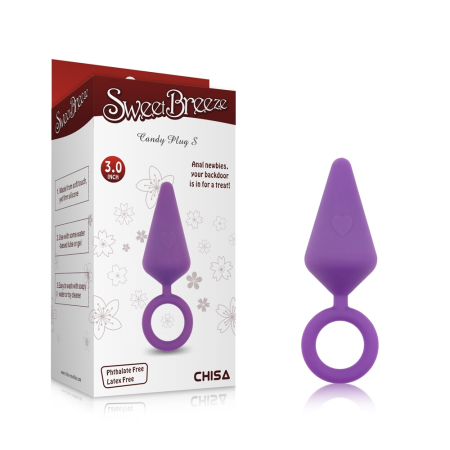 Анальная пробка Sweet Breeze Candy Plug S Purple 
