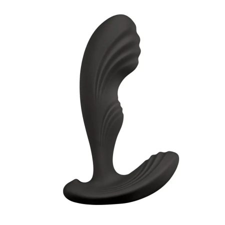 Вібромасажер простати S Pleasures Premium Cozy, чорний, з рельєфною головкою, 10 режимів - фото №2