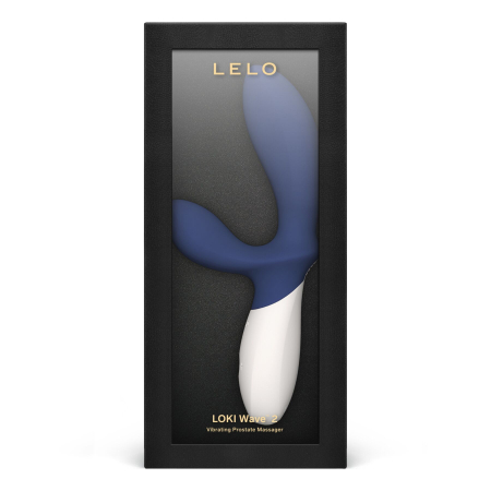 Масажер простати LELO Loki Wave 2 Base Blue, 2 мотори, манливий рух + вібрація - фото №3