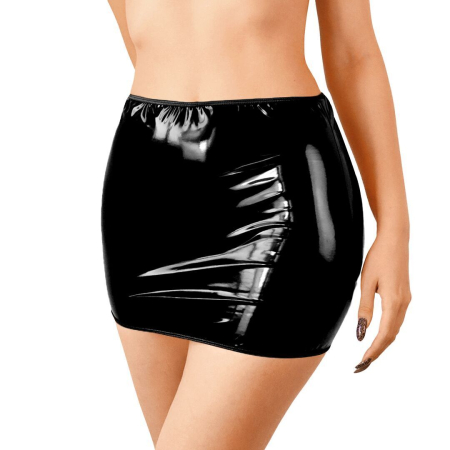 Сексуальна вінілова спідниця Art of Sex My Love чорна M - фото №2