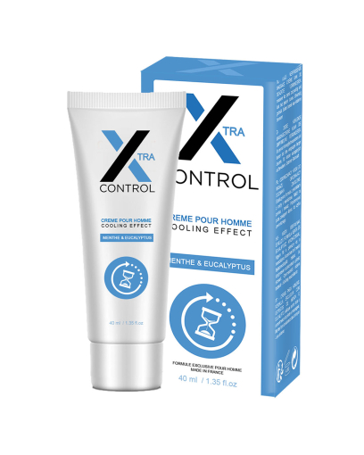 Продовжуючий крем X-Control Penis Cool Cream, 40 мл - фото