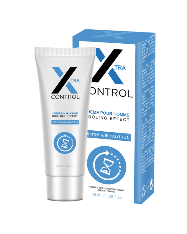 Продовжуючий крем X-Control Penis Cool Cream, 40 мл - фото