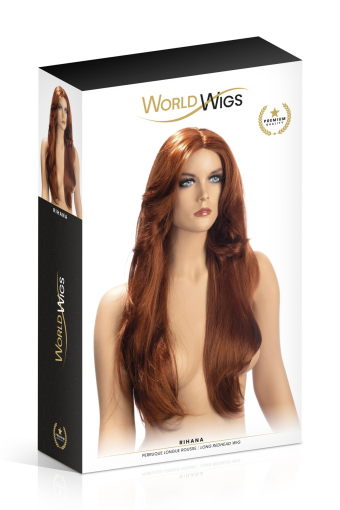 Перука World Wigs RIHANA LONG REDHEAD - фото №2