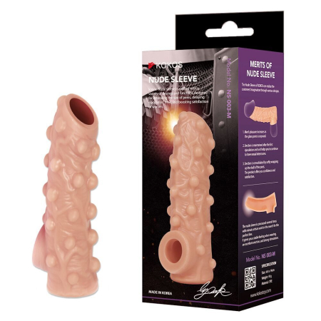 Насадка на член Kokos Nude Sleeve NS 003 L - фото №3