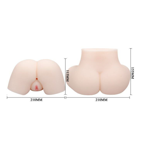 Мастурбатор вагіну та анус з вібрацією Passion Lady Flower Baby - фото №2