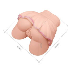 Мастурбатор вагіну та анус з подвійною вібрацією Passion Lady 9180 - - фото №2