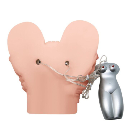 Мастурбатор вагіну та анус з подвійною вібрацією Passion Lady 9180 - фото №7