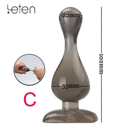 Анальная пробка Leten April Plug 5102 №2