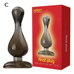 Анальний затор Leten April Plug 5102 - фото