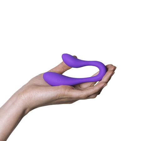 Вібратор для пар Adrien Lastic Couple Secrets II з пультом LRS, два мотори, універсальний №5