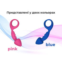 Анальна пробка Adrien Lastic Budy Pink із стимулюючою ніжкою, макс. діаметр 2,5 см - - фото №4