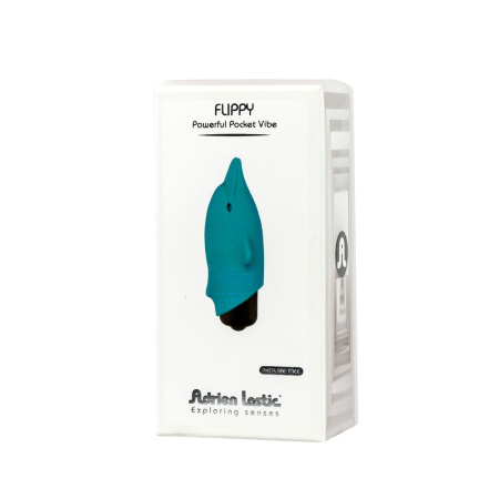 Віброкуля Adrien Lastic Pocket Vibe Flippy 10 із стимулювальним носиком - фото №5