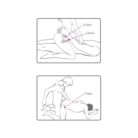 Насадка на член з вібрацією Adrien Lastic Gladiator з пультом LRS розмір F, два мотори - фото №6