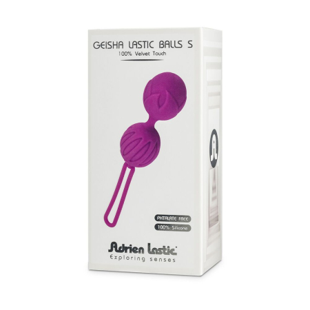 Вагінальні кульки Adrien Lastic Geisha Lastic Balls Mini Pink (S), діаметр 3,4 см, маса 85 г - фото №3
