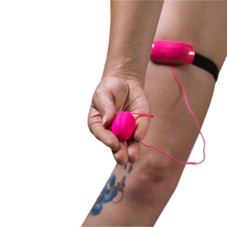 Виброяйце Adrien Lastic Playball для стимуляції точки А, з турборежимом, кріплення до ноги - фото №4