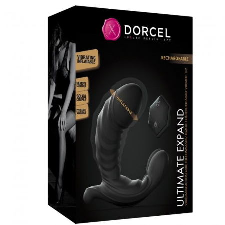 Універсальний вібратор зі стволом, що надувається Dorcel ULTIMATE EXPAND - фото №8