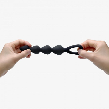 Анальний ланцюжок Love To Love BING BANG L - BLACK ONYX - фото №5